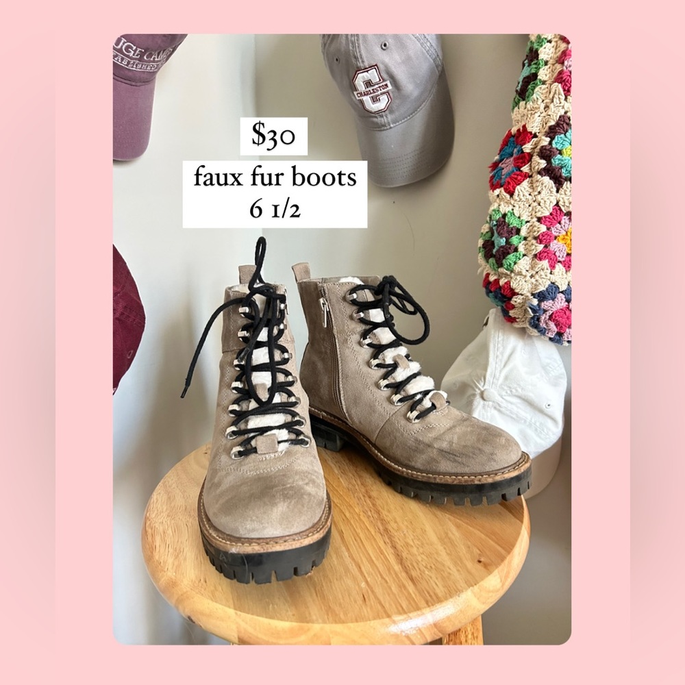 Faux Fur boots